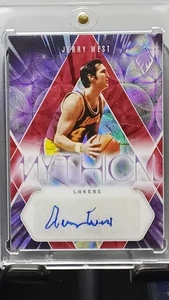 2023-24 Panini Phoenix Refractor Auto #MA-JYW Jerry West /25 Lakers - Picture 1 of 2