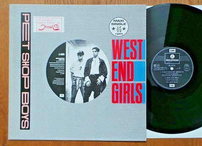 Pet Shop Boys ‎– West End Girls (Maxi LP 12" EU 1985 M-/M) Formel Eins Sticker - Bild 1 von 4