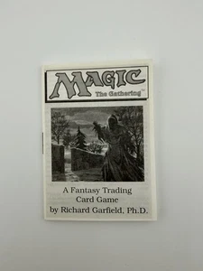 Vintage Magic The Gathering MTG 1993 Beta/Unlimited Rule book -  NM - Picture 1 of 4