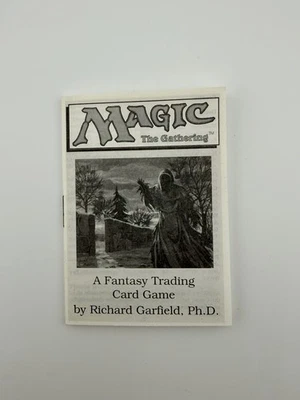 Magic The Gathering MTG 1993 Beta/Unlimited Rule book Vintage TCG  -  NM - Image 1 of 4