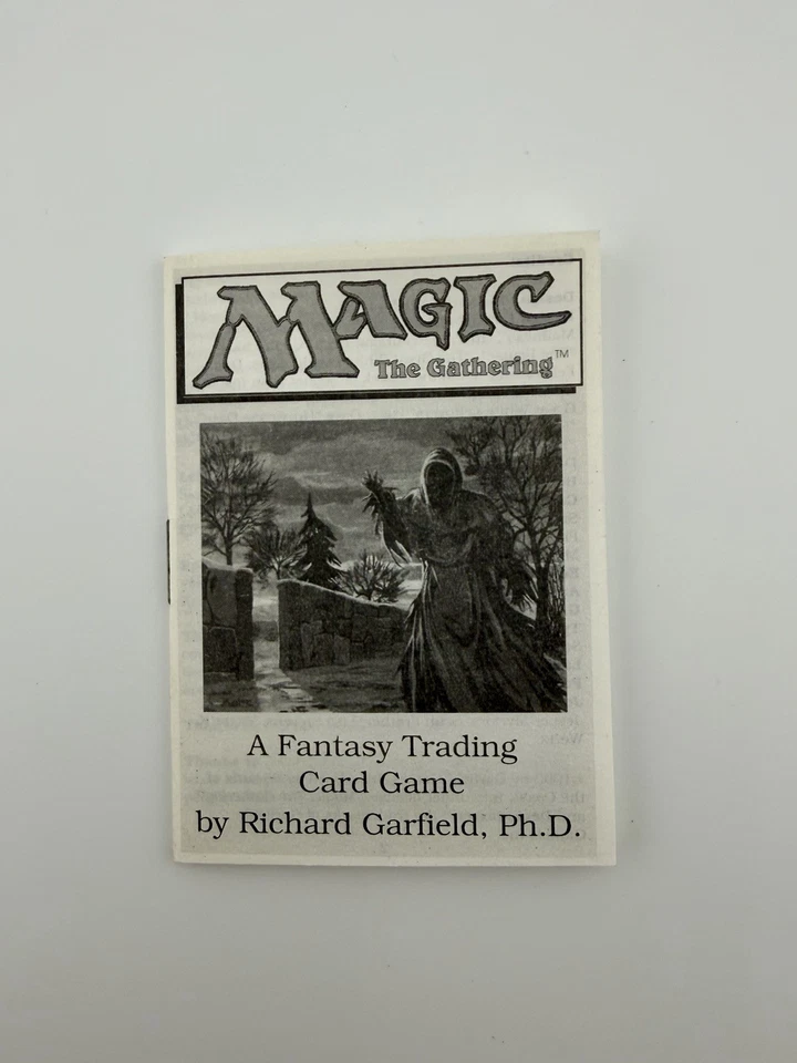 Vintage Magic The Gathering MTG 1993 Beta/Unlimited Rule book -  NM - Image 1 of 4