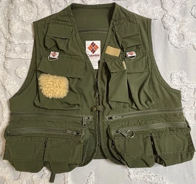 Chaleco de pesca Columbia vintage años 70 Foto 1 de 4