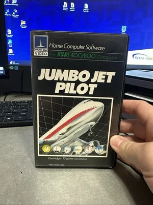 JUMBO JET PILOT (Atari 400/800/XL/XE, 1982) Thorn EMI **NO MANUAL** - Image 1 of 4