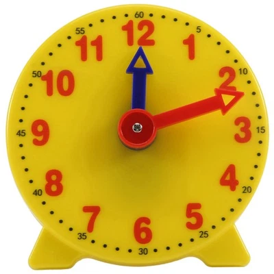 4 SchüLer Aprendizaje Hora Modelo Profesor Gear Reloj 12/24 Horas Escuela Le5452 - Imagen 1 de 4