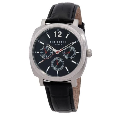Relógio masculino Ted Baker Caine atemporal quartzo mostrador preto BKPCNF3049I - Imagem 1 de 3