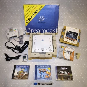 Consola Sega Dreamcast + mando y 3 juegos - EMBALAJE ORIGINAL, probada y buen estado - Imagen 1 de 22