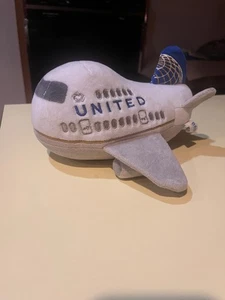 Daron United Airlines Peluche Aereo Giocattolo Pubblicità Primo Volo Imbottito - Foto 1 di 6
