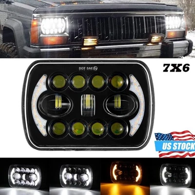 Proyector LED 5x7 7x6 alto/bajo DRL para camioneta Toyota 4Runner Tacoma 95-97 Foto 1 de 4