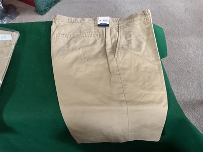 "Panguin by Munsingwear pantalones cortos de golf caqui frente plano - talla 31""" Foto 1 de 4