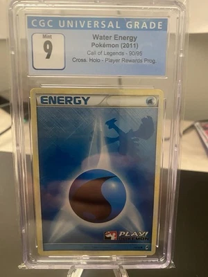 2011 Pokemon Call Of Legends Water Energy Holo 90/95 - CGC 9 🔥 - Image 1 of 2