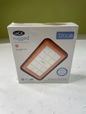 LaCie Rugged Mini 320GB To Use With My External Hard Drive - Orange - Image 1 of 4