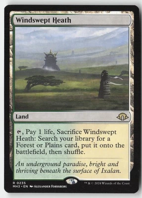 MTG - Windswept Heath R Modern Horizons 3 235 LP-NM - Image 1 of 2