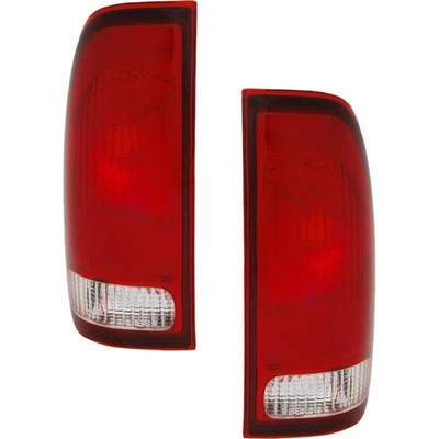 Tail Light Set For 1997-2003 Ford F-150 1999-07 F-250 Super Duty Left and Right Foto 1 de 4
