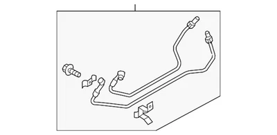 Genuine Subaru Pipe Assembly 34190SA020 - Image 1 of 3