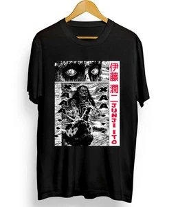 Nuova maglietta Tomie Junji Ito Horror, maglietta Junji Ito Uzumaki, manga horror nera - Foto 1 di 5