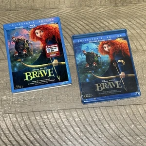 Disney's Brave Collector's Edition Blu-ray + DVD 3 Disc Set Sealed New w/ Slip - Picture 1 of 5