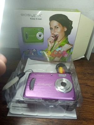 Easypix V512-L "Digitalkamera" Camera Lila Kompakt Geprüft Vintage - Bild 1 von 4