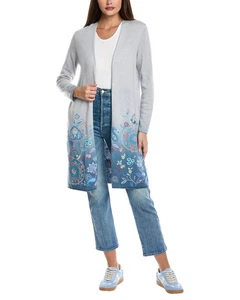 Johnny Was The Long Midi Woll Strickjacke Damen - Bild 1 von 5