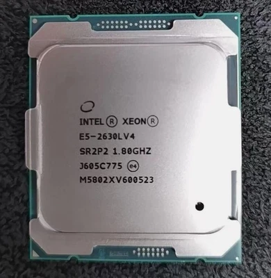 Share Intel Xeon E5-2630L V4 LGA 2011-3 Server CPU Proccessor 10 Cores SR2P2 25M - Image 1 of 2
