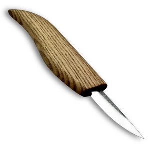 Hand-Forged Whittling Knife – 52100 Steel Blade, Ash Handle, Wood Carving Tool. - Picture 1 of 14