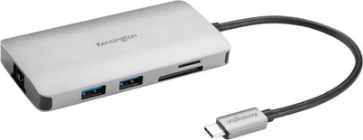 Kensington UH1400P USB-C 8-in-1 treiberloser Hub, mobiler Universal-Adapter, 8 P - Bild 1 von 4