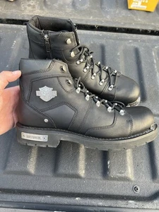 Harley-Davidson® Men's Eastbourne 5-Inch Motorcycle Boots D96098 - Men’s 12 - Picture 1 of 12