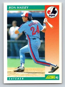 1992 Score - Ron Hassey #273 - Picture 1 of 2
