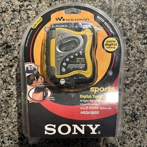 Sony WM-FS220 AM/FM Radio Cassette Player Mega Bass Sports Walkman - Picture 1 of 7