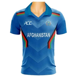 Afghanistan Cricket T-Shirt Trikot Unisex Erwachsene Herren Sport Shirts Top ODI T20 - Bild 1 von 2