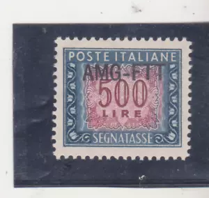 Italy  AMG Trieste Zone A Scott # 29  Postage due Stamp VF Mint LH OG 1952 $115. - Picture 1 of 2