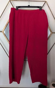 Orvis Vintage Red Crinkle Pants and Jacket Set, size L - Picture 1 of 8