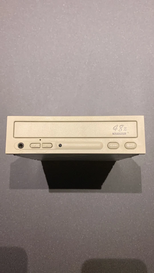 CD ROM 48x AOpen Laufwerk intern IDE Vintage Retro Gaming - Bild 1 von 4