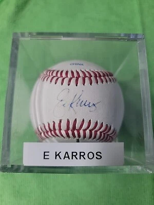 Vintage Eric Karros signed Rawlings baseball - Image 1 of 2
