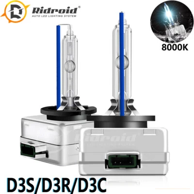 OEM D3S Xenon HID Replace Headlight Bulb 8000K For Audi A1 A3 A4 A5 A6 A7 Q3 Q5 - Image 1 of 4