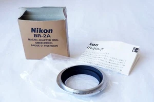 Nikon BR-2A Objektiv Makro Adapter Umkehrring für PB-6 Balgen Neu in Box - Bild 1 von 2