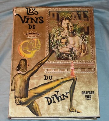 Salvador Dali Les Vins de Gala Wine Guide 1977 HC DJ 1st French Edition - Image 1 of 3