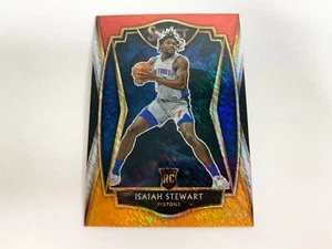 Isaiah Stewart Premier Red/White/Orange Shimmer 2020-21 Panini Select # 191 - Picture 1 of 2
