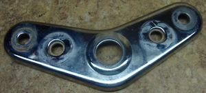 1981 Honda ATC 200 3 Wheeler Handlebar Mount Clamp Bracket Plate Triple Tree Top - Foto 1 di 1