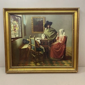 Vintage Gold Wooden Picture Frame Large 60cm x 52cm Good Condition - Picture 1 of 11