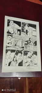 ORIGINAL ART- DYLAN DOG TABLE NO. 15 "Channel 666" Page 22 C. AMBROSINI - Picture 1 of 3