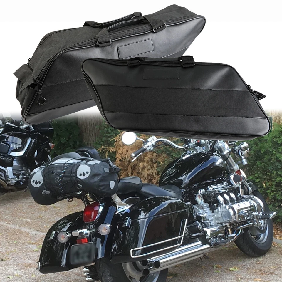 Motorcycle Saddlebag Liners Travel Tour Pak Bag For Honda Valkyrie 1500 GL1500C - Image 1 of 4