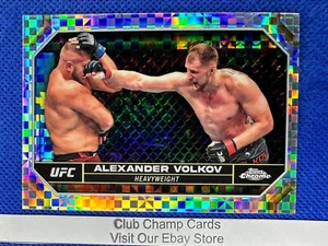 2024 #8 Alexander Volkov Topps Chrome UFC X-Fractor - Foto 1 di 2