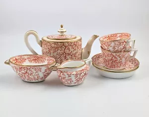 Antik Minton’S Porzellan Duet Tee-Set, C.1891 - Bild 1 von 20