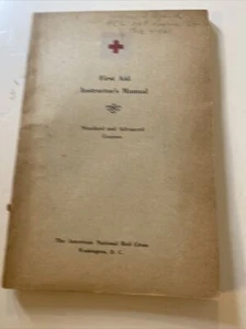 American national Red Cross first aid instructors manual 1946 - Picture 1 of 6