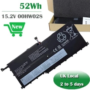 00HW028 Batterie pour Lenovo ThinkPad X1 Carbon 4ème génération 2016 & X1 Yoga 1ère génération 2ème - Photo 1/5