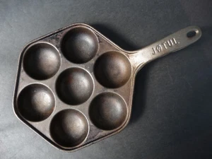 JØTUL Gusseisen Pfanne Poffertjes Quarkbällchen Jotul Norway - Bild 1 von 9