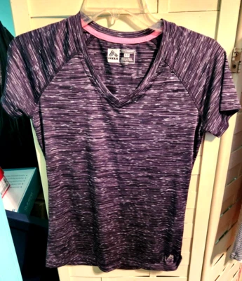 RBX Performance - Mujer S/P - Manga Corta - Camisa Atlética Camiseta Top - Negra Foto 1 de 4