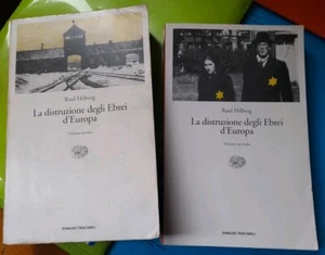 La distruzione degli Ebrei d'Europa Hilberg 2 Vol- Einaudi 1985 prima edizione - Foto 1 di 4