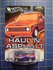 2003 HOT WHEELS HAUL 'N' ASPHALT SERIES 3/4 DODGE SIDEWINDER! NIP REAL RIDERS - Picture 1 of 4