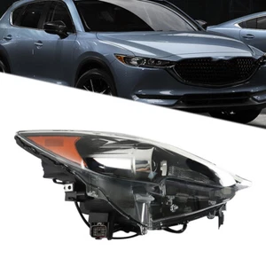 Headlight Assembly For 2017-2021 Mazda CX5 w/o AFS RH/Passenger Side Clear LED - Picture 1 of 12